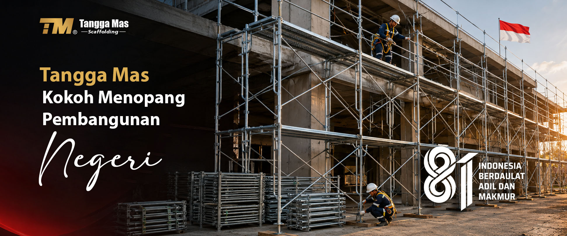 Jual Scaffolding Murah, Lengkap, dan produksi sendiri dari pabrik sendiri