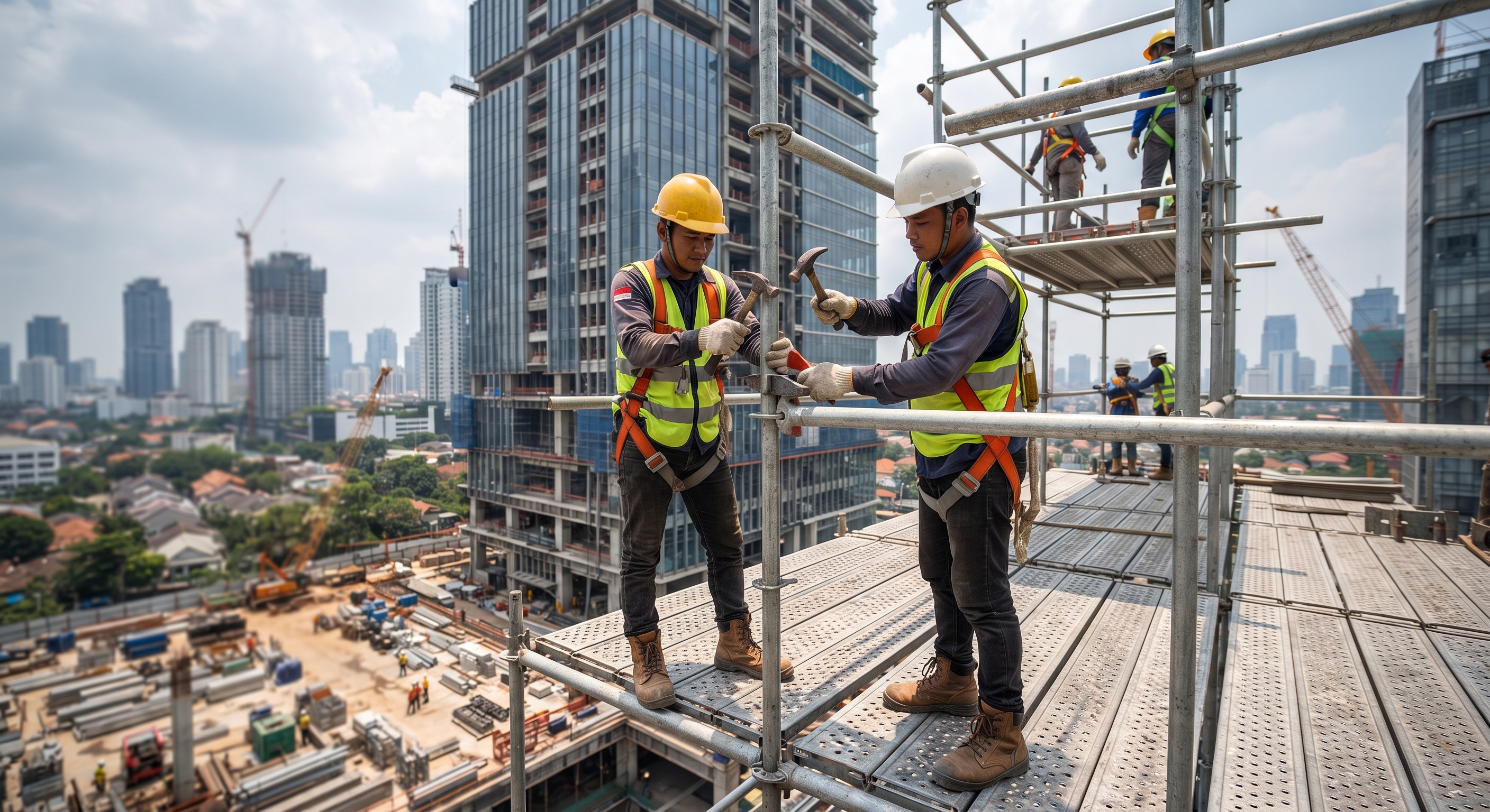Jual Scaffolding Berstandar Internasional untuk Proyek Konstruksi Indonesia