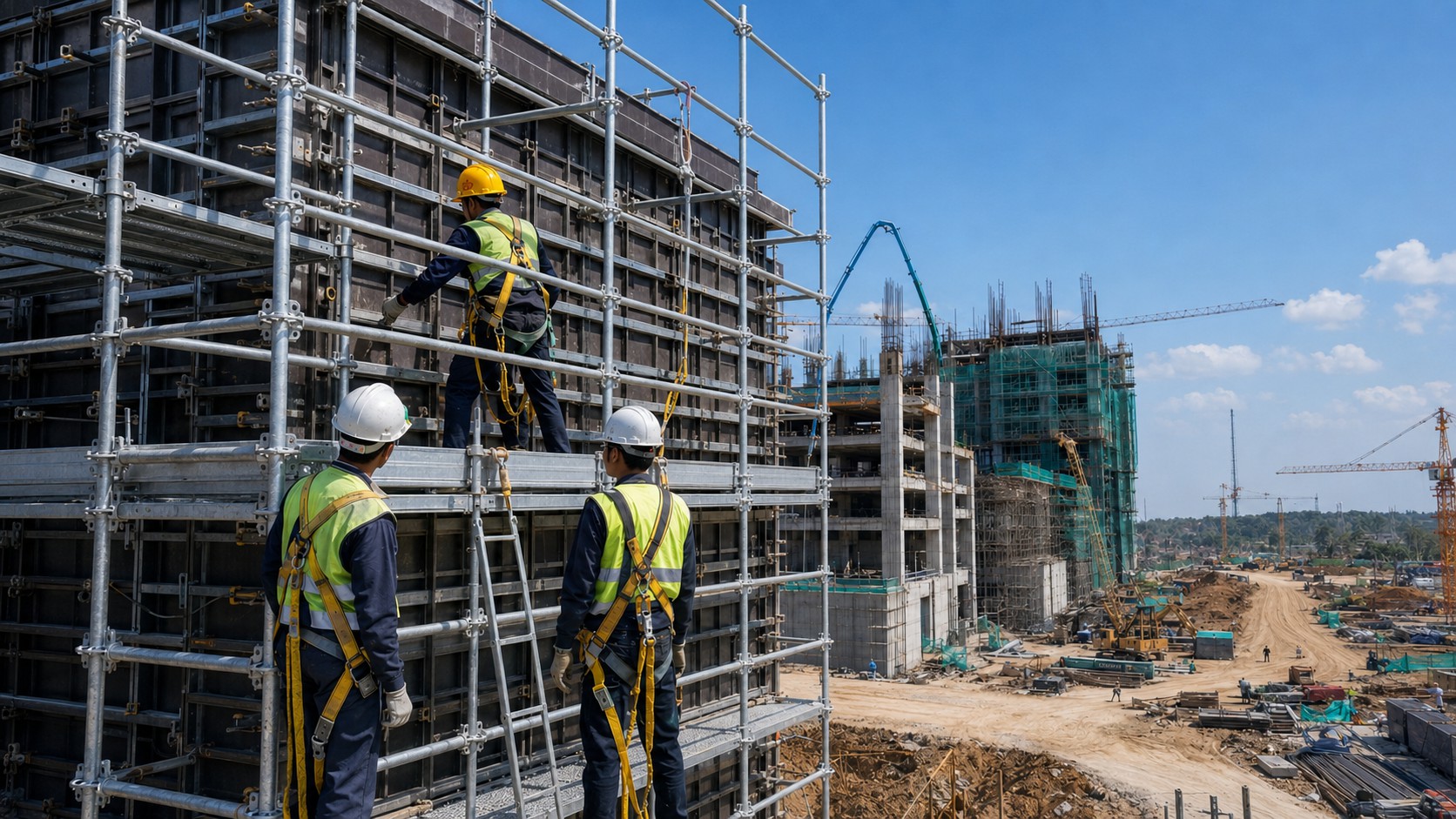 Akselerasi Mega proyek IKN 2026 - Tantangan K3 dan Peran Suplai Scaffolding & Bekisting Nasional